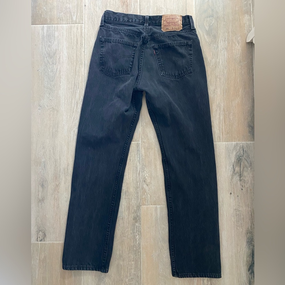 Vintage 90’s 501 Black denim Levi’s